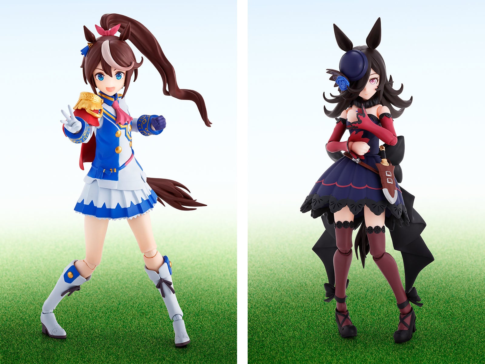S.H.Figuarts トウカイテイオーとライスシャワーの公式商品画像