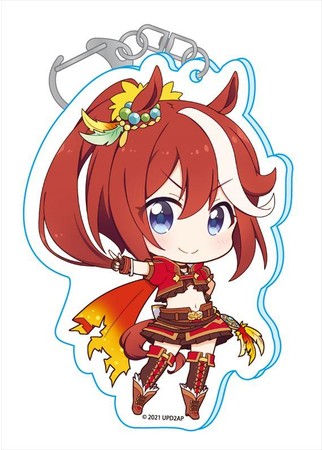 ぷちちょこアクリルキーホルダー トウカイテイオーの商品画像